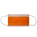 Hochwertige orange verfügbare Einweg -Schutzmasken zum Verkauf