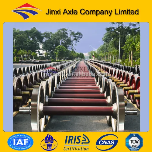 Meter Gauge Railway Wagon Wheelset, High Quality Meter Gauge Railway