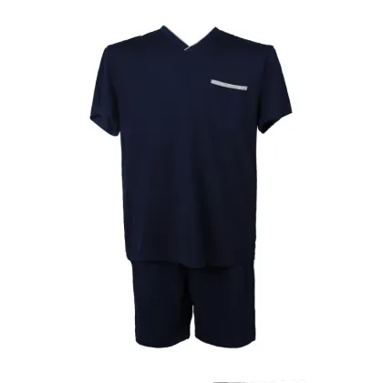 Customized High Quality Knitted Pajama suit Knitted pajamas Men's pajamas knitting