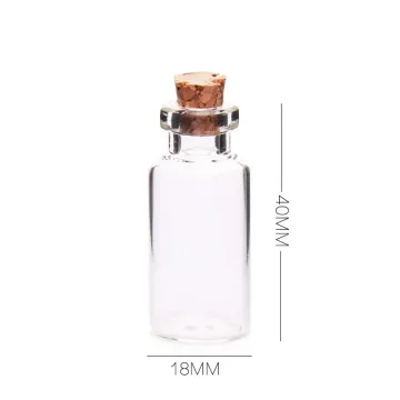 Wholesale Mini Glass Vial Containers with Cork Stoppers: Your One-Stop Shop for Small Bottle Needs