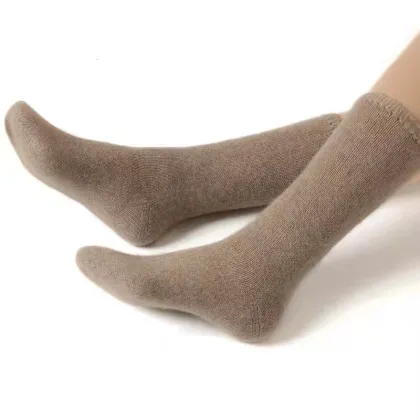 Women's Cashmere Socks Foreign trade Europe Middle East Russia foreign trade cashmere socks production custom