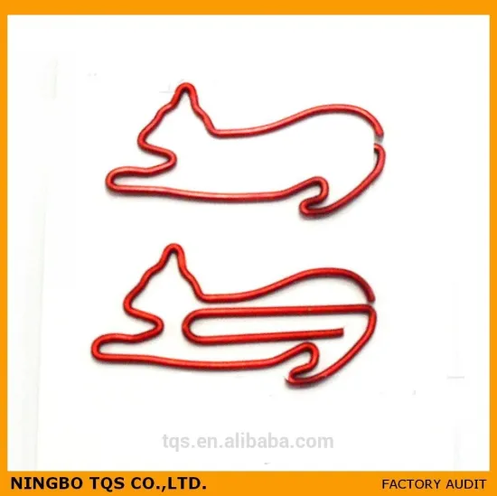 Lovely Animal Cat Shaped Paper Clips