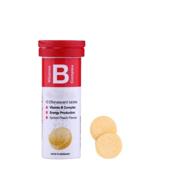 Orange Flavour Immune Support Vitamin B Effervescent Tablets