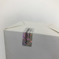 Anti -falsificação Garantia Void Hologram Sticker