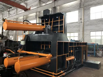 Hydraulic Automatic Side Push-out Metal Scrap Baling Machine