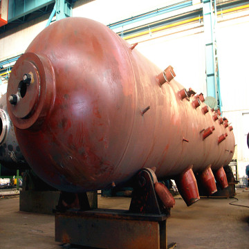 보일러 압력 부품 안전 밸브가있는 스팀 드럼