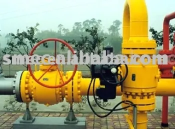 Ball Valves for natural gas transportation line