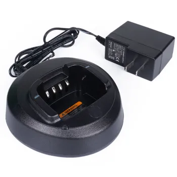 KSUT Two Way Radio Walkie Talkie Base Desktop Charger for Motorola CP1200/CP1300/CP1308/CP1660