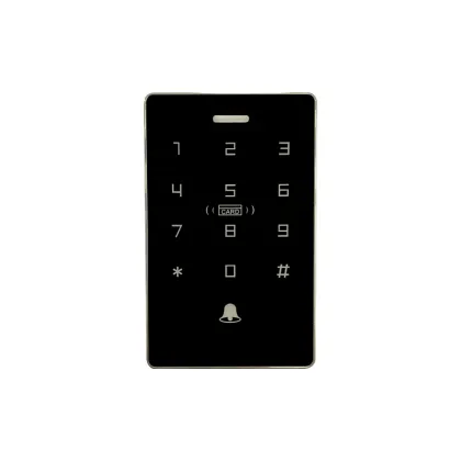 Standalone Plastic Touch Keypad Door Lock with RFID Access Control Systems: Password and Access Control Card Reader