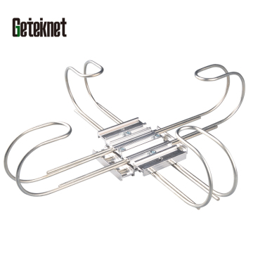 FTTH Hook Clamp για καλώδιο ινών - Γήινο σύρμα αδιέξοδο σφιγκτήρα αλουμινίου αλουμινίου Geteknet Standard