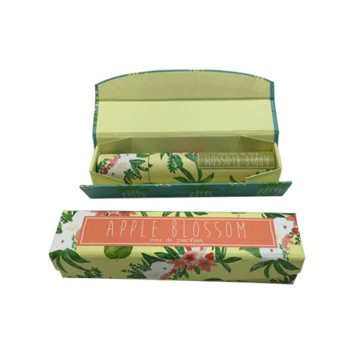 Green Magnetic Cardboard Foldable Paper Box for clothes