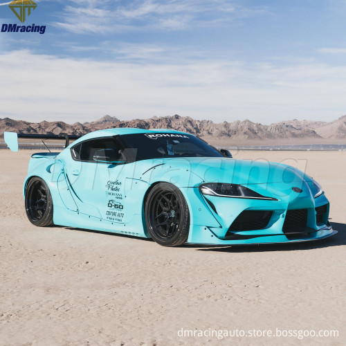Rocket Bunny Style Half Carbon Fiber Bumper Body Kit for Toyota GR Supra A90 2020-2021