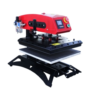 Drawer-Type Rotary Design Heat Press Machine with Pull-Out Insert and LCD Controller for T-Shirt Printing