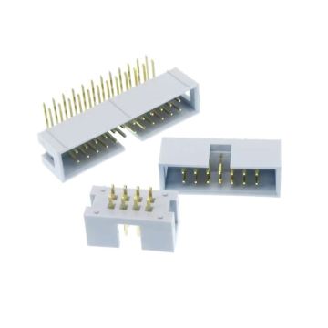 DC3 Gold-Plated Foot Welding PCB Socket Connector