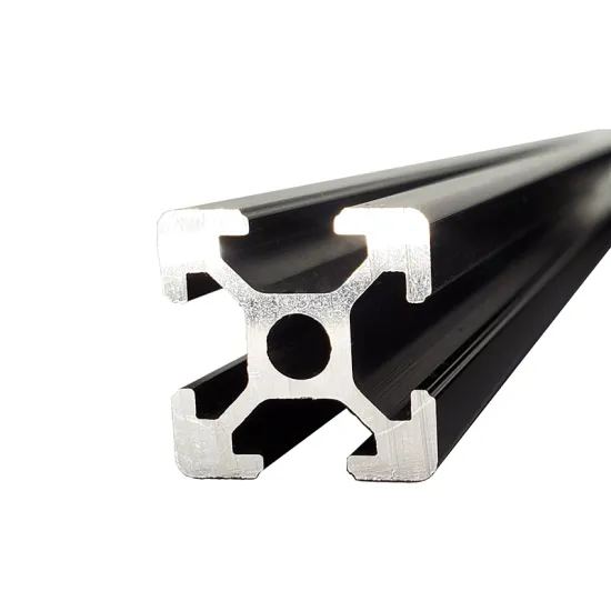 Zhenghe 2020 Black Anodized T-Slot Aluminum Profile Industrial Frame