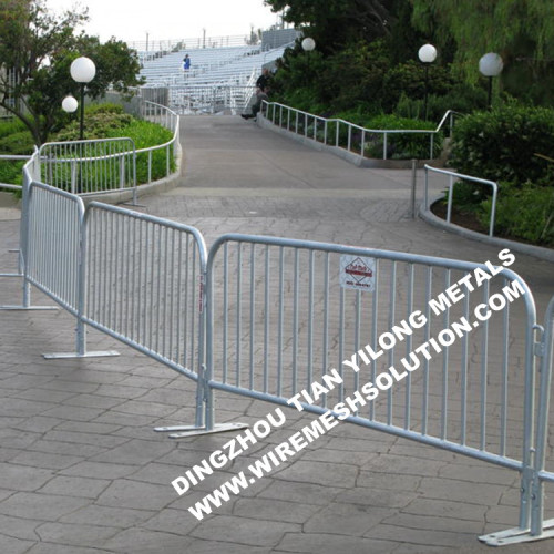 Hot Dip Galvanized Metal Crowd Control Barrier