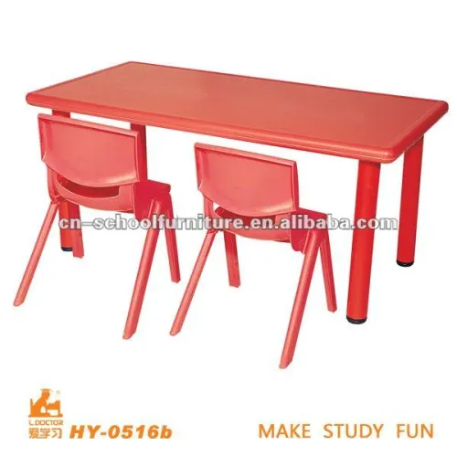 Kids Plastic Study Table Study Chair, High Quality Kids Plastic Study