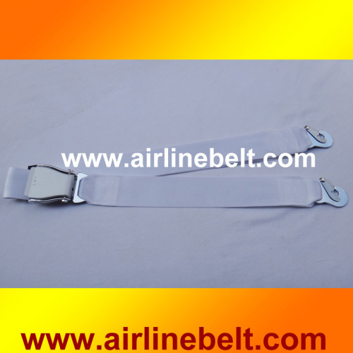 Helicopter Aircraft Seat Belt (snow White/silver), High Quality Helicopter Aircraft Seat Belt