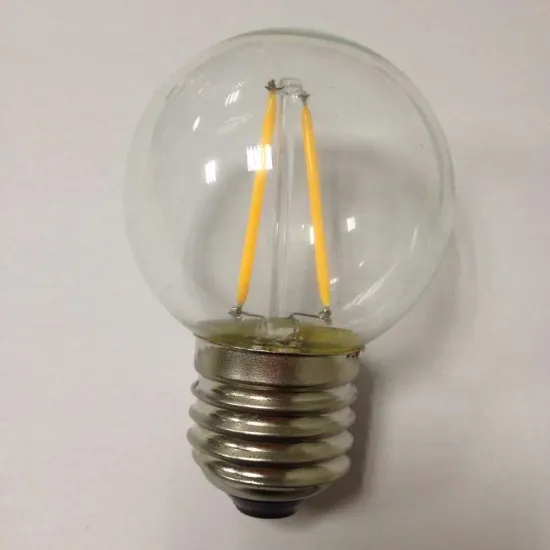 little globe lamp G50 2W led filament bulb