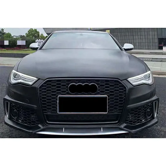 Rs6 Style Front Face Kit for Audi A6 C7.5 2016-2018