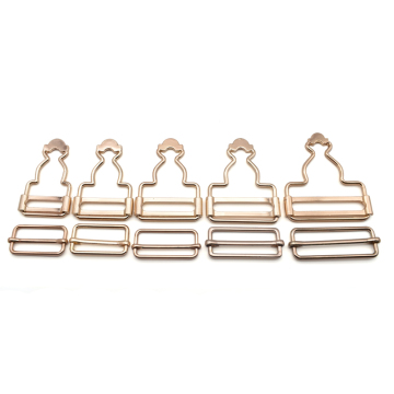 Adjustable Dungaree Suspender Buckle with Rectangle Sliding Bar for Carpenter's Overalls