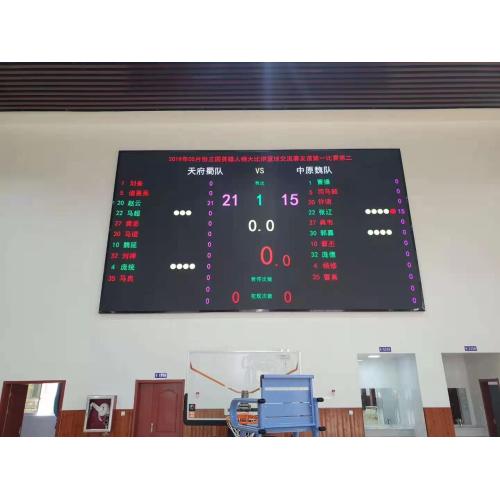 Digital Electronic Basketball Scoreboard with Shot Clock