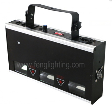 3 Head Laser Light Sound Active LED Stage Light