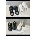 Toddler Sports Shoes Kids Sneakers PU Sports Shoes Supplier