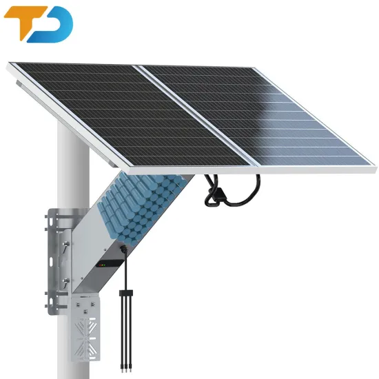 5-Year Warranty TecDeft Solar 4G CCTV Camera System with LiFePO4 Battery and 12.8V 30Ah Solar Panel for IoT Applications
