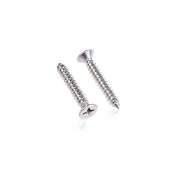 Metric Cross recessed countersunk head self-drilling screws