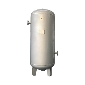 ZHTV Tank: Customizable Vertical Air Tanks in 25L, 50L, 80L, and 100L Capacities with Working Pressures up to 13 bar - Available in Carbon Steel and Stainless Steel