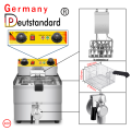 High quality industrial 17L capacity deep fryer machine with CE