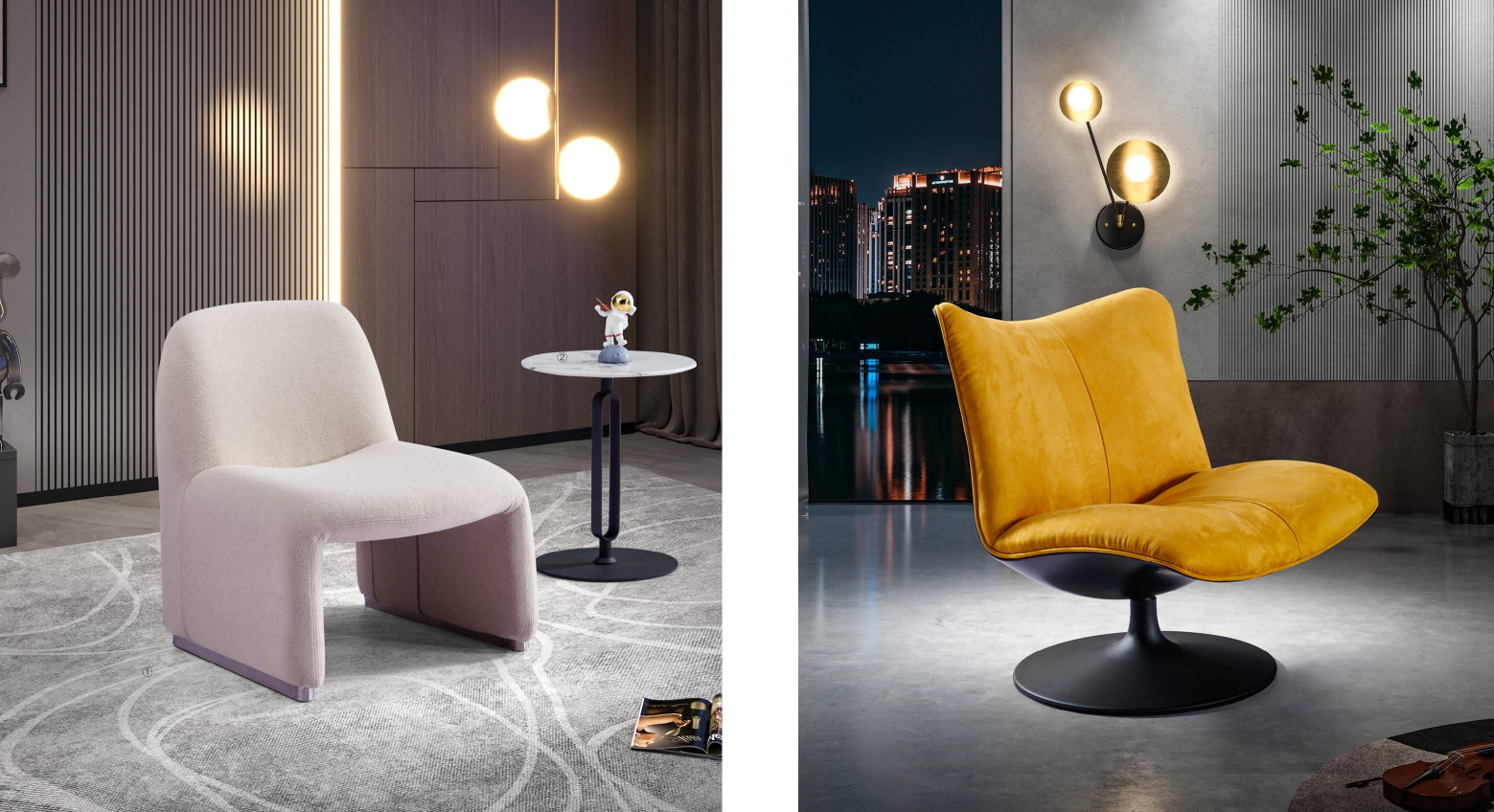 Nordic Furniture Modern Hotel Guest Room Leisure Orange Velvet Fabric Sofa Chairs for Lounge Modern Living Room Armchair