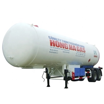 20ton LPG Road Tanker Trailer Mongolia 40500liters 2 axles Gas Delivery Tanker price