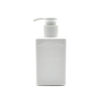 100 ml 150 ml empty square plastic white Hand Wash soap pet plastic pump lotion bottle for shampoo