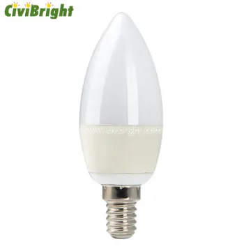C37 Aluminum 8pcs 2835SMD candle