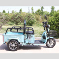 Elderly electric tricycle with small cargo box