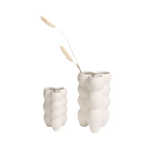 K&B Nordic Style Creative Flower Vase: Tripod Sphere Combination