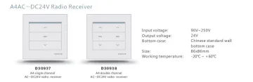 Motorized curtain motor /venetian blind &tubular motors mini satellite receiver - remote control /transmitter