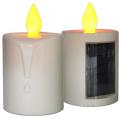 Outdoor Window Solar Powered Led Pillar Candles