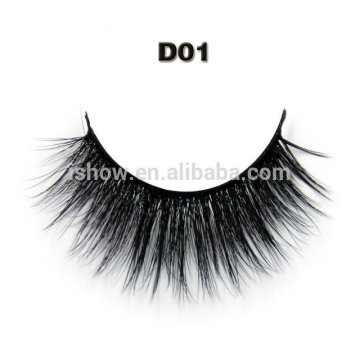 The new 2016 pure handmade 3 d synthetic eyelashes soft