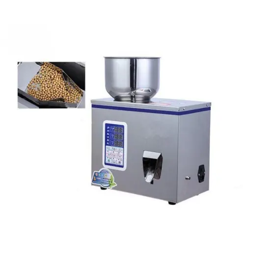 High Precision Semi-Automatic Powder Filling Machine for 2-200g Granule Dispensing