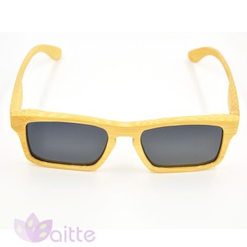 2016 fashion natural wood sunglasses custom logo design
