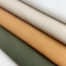 Cotton Polyester Knit CVC Single Jersey Fabric