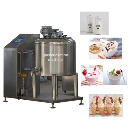 Double Milch Milk Pasteurizer Tank - Efficient Dairy Processing Equipment