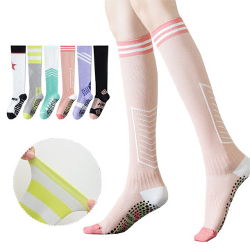 Calzino da equipaggio personalizzato: calzino sportivo di cotone di cotone di supporto con logo personalizzato