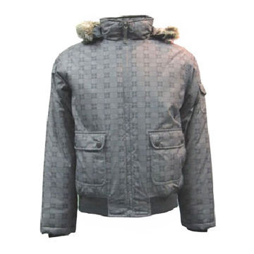 Men's down jackets, adjustable sleeve cuffs and bottom w/ inner 2x2 rib, customized designs welcome