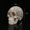 1:1 resin human head skull