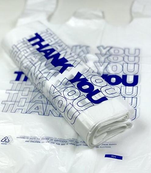 Cheap Low Price Garbage Plastic Packaging Wrapping Plastic T Shirt Vest Carrier Bag in Roll