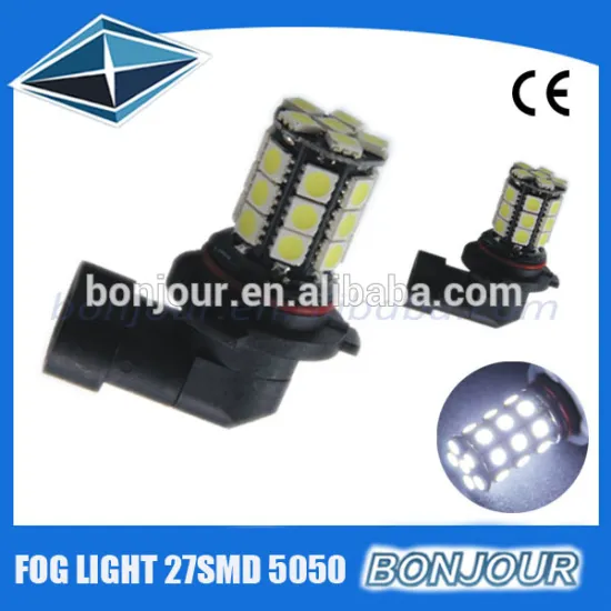 hot selling popular car led light for fog light 27smd 5050 auto lamp